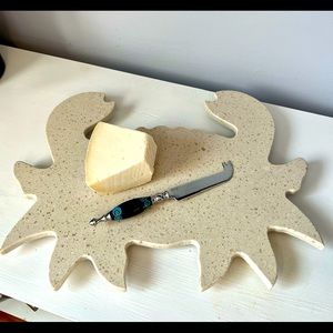 Crab shaped granite cutting board